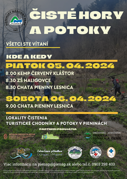 Čisté hory a potoky